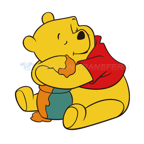 Winnie the Pooh Iron-on Stickers (Heat Transfers)NO.913